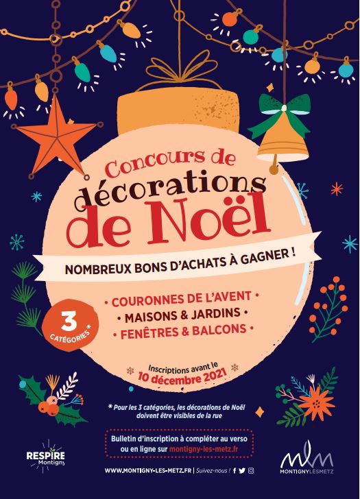 concours de décorations de Noël